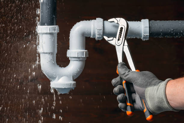 Professional Drain Cleaning technician working in Acme, WA
